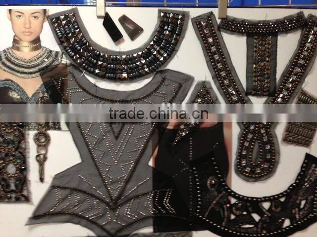 Laser Cutting Eyelash Laces Collar for Ladies Sweater or Dress -- H1412056