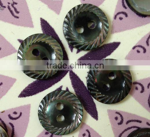 Sedex Audited Factory 2 Pillar Real Shell Button