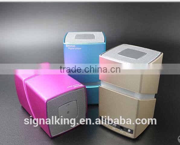 Manufacturer Wholesales 2015 Newest HIFI Mini Cube bluetooth speaker Wireless Speaker Handfree Call