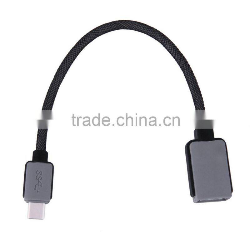 0.2MUSB Type C to USB Type A Male to Female OTG Data Connector Cable Adapter