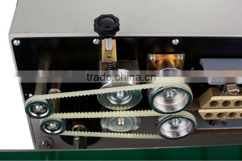 2015 new FR-900W automatic horizontal continuous plastic bag sealing machine with date printing