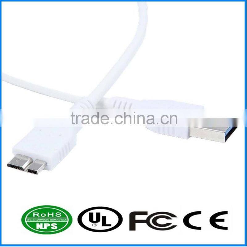 USB3.0 Cable AM To MicroB Cable stranded copper Charging cable For Smart Phone Dataline