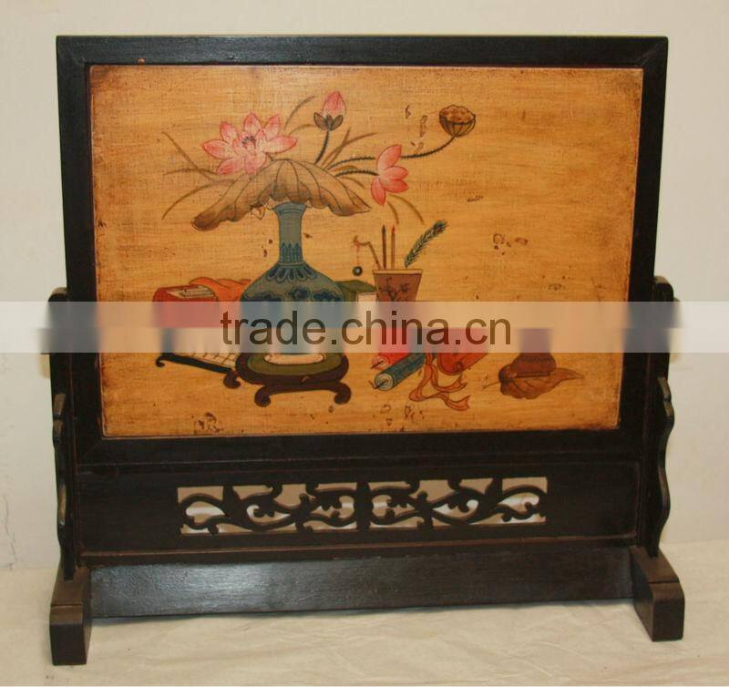 antique art table decoration