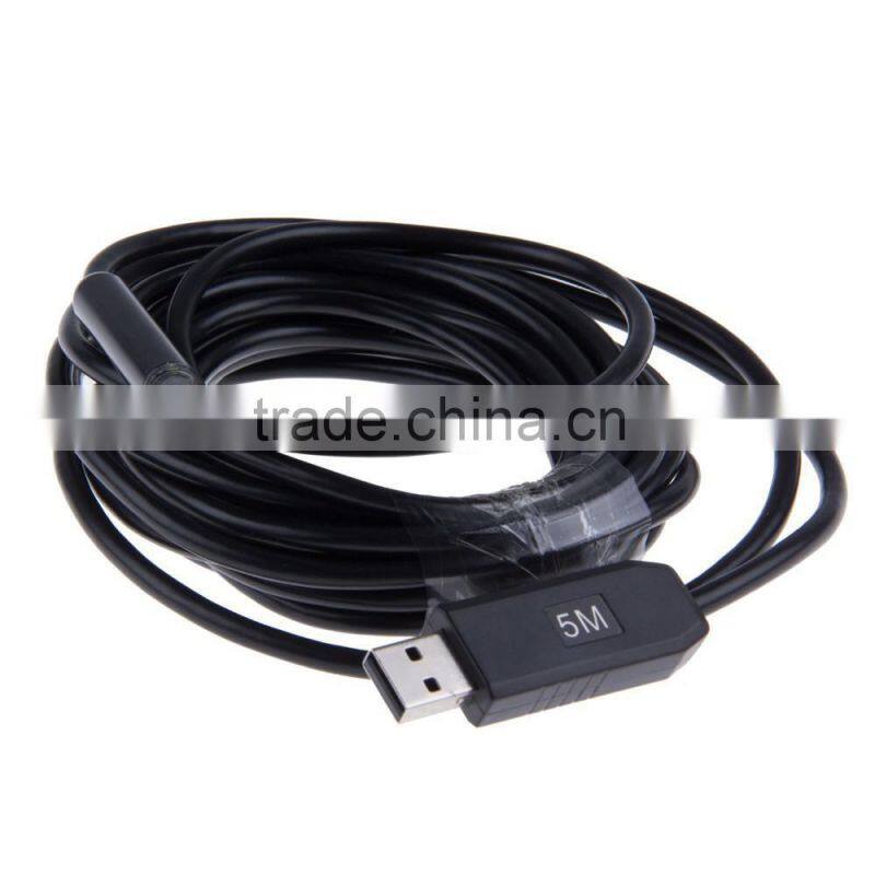 10M Cable Length 10mm Lens 4 LEDs Waterproof IP67 2.0M Camera HD 1080*720P USB Snake Inspection Camera Endoscope Borescope