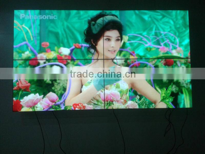 Seamless video wall screen for indoor
