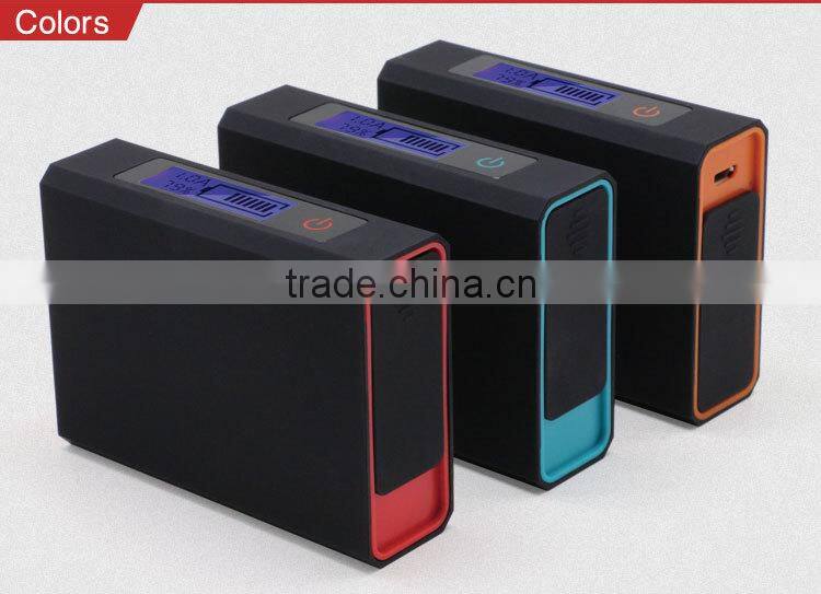 LCD screen High quality 5200 mAh power bank external battery charger
