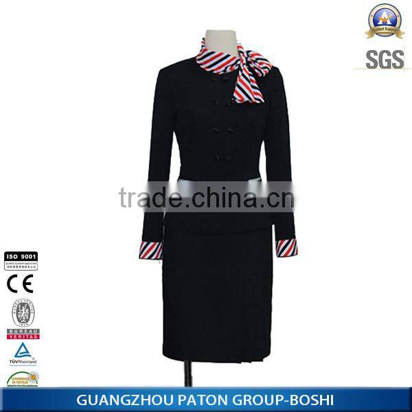Airline Uniform design china factory price free size