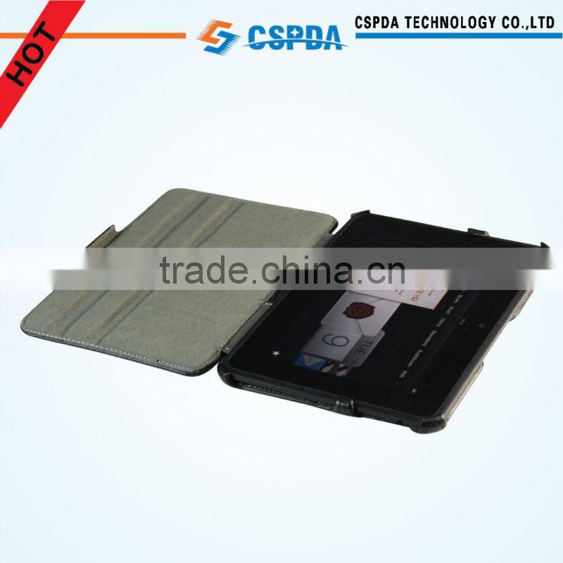 heat setting protective PU case for Kindle fire HD 2nd generation 7 inch