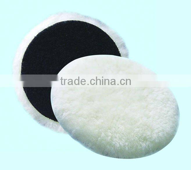 Car buffing and polishing wool pad