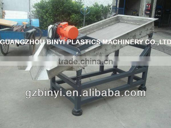 NEW High Output stainless steel Linear Vibrating Screener guangzhou factory