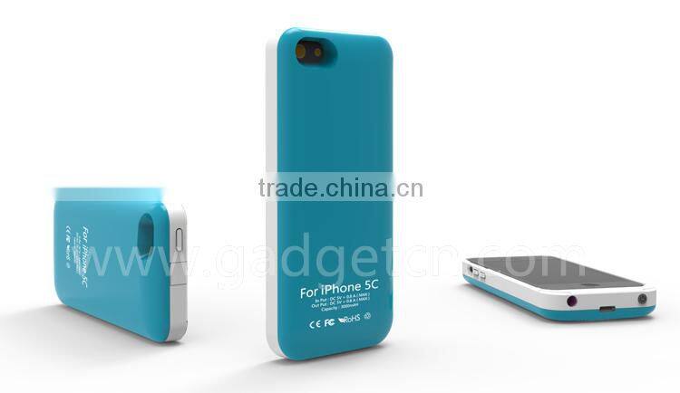 wireless power bank for 5C external power bank case 2800mah