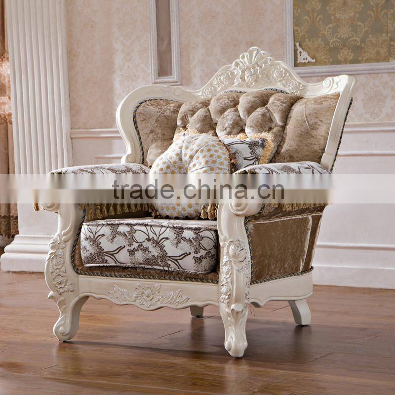 Luxury Classical French Italian European Antique Style Carved Rubber Solid Wood Frame Artistic Red Brown Leather Sofa Set