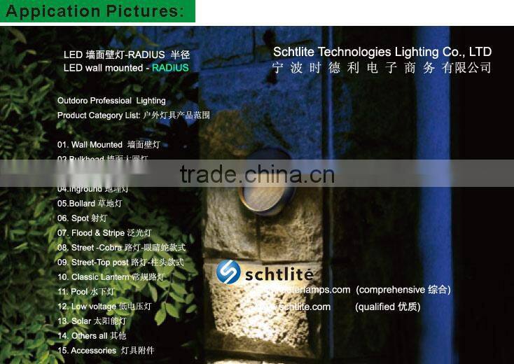 FREIND IP54 3W round outdoor led wall light