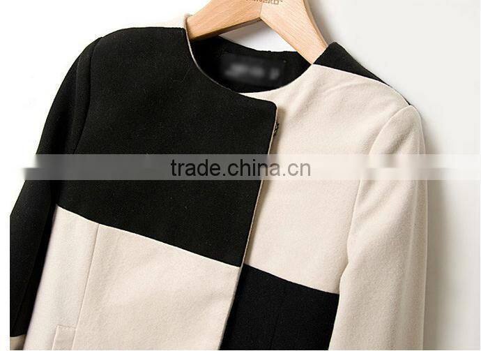 European designer high quality women fashion coats 2015