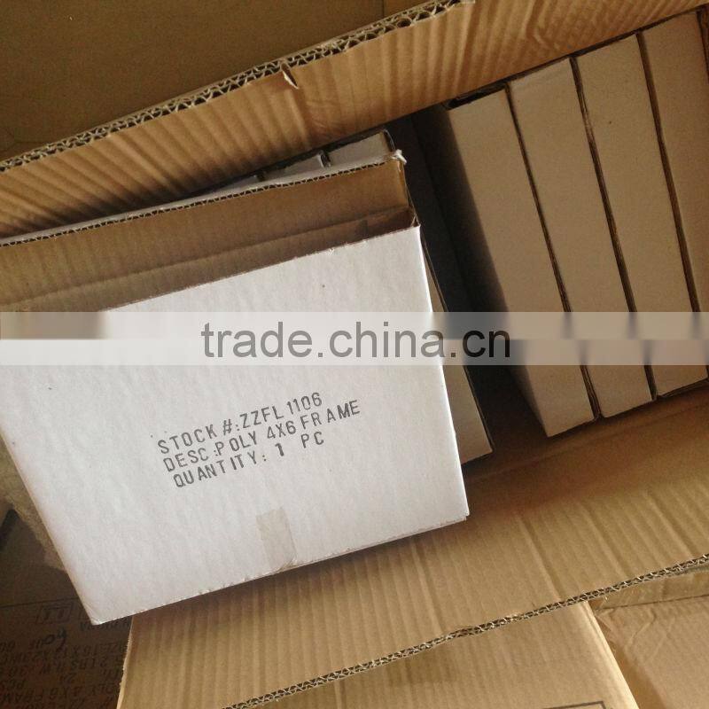 Customized parrot resin photo frame