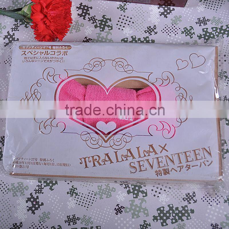 Japanese fashion headband emboridery headband headband for teenager