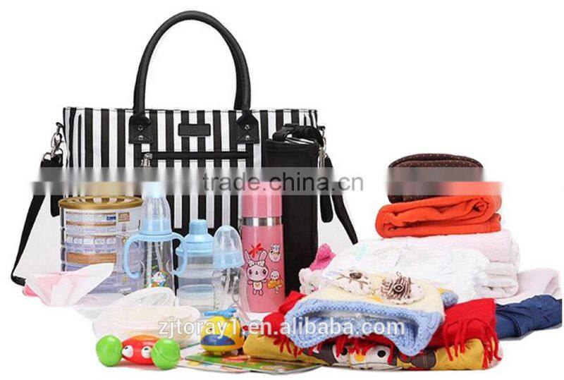 Fashion Baby Diapers Nappy Bag Womens Mummy Waterproof Handbag