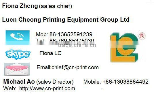 Automatic Plane two colors hot Stamping Machine heat press machine LC-HSP-212