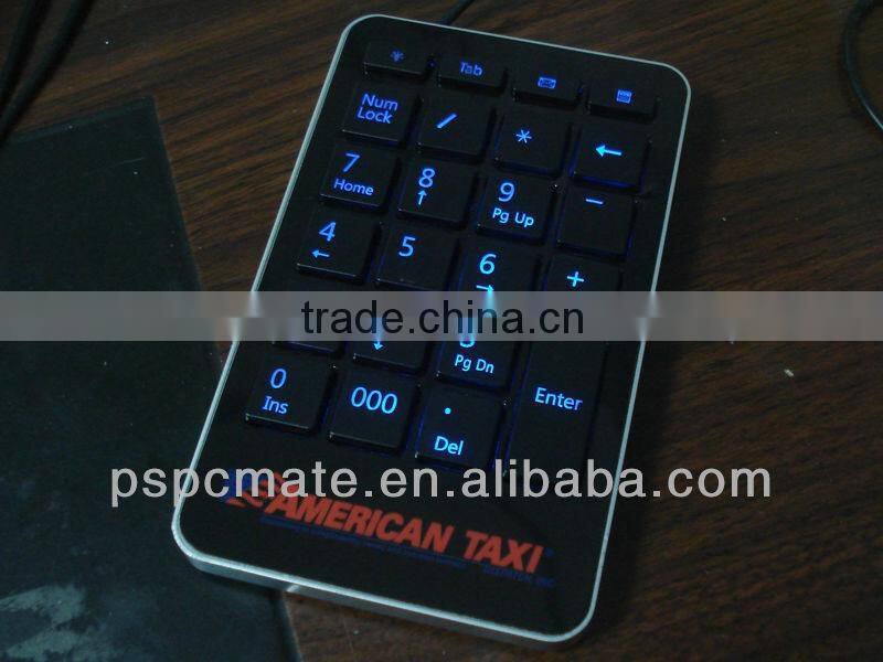Mini Keyboard for Smartphone with LED Light