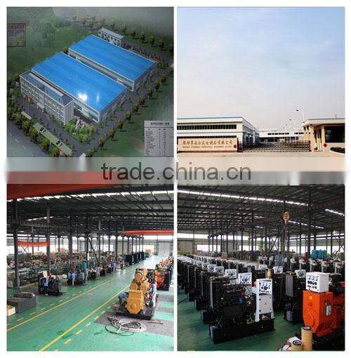 silent Natural gas generator set 40kw with heat exchanger