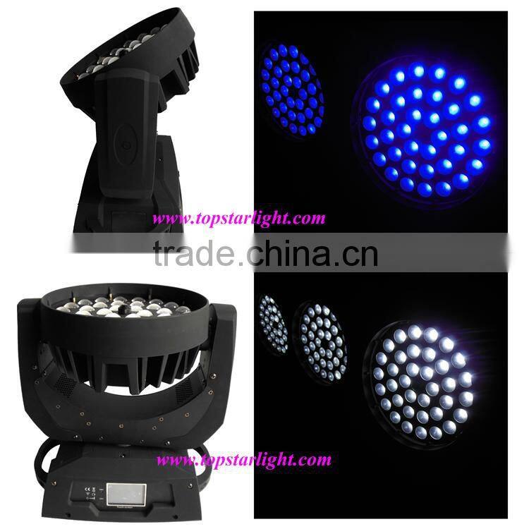 Hot LED moving head wash 36x10w zoom