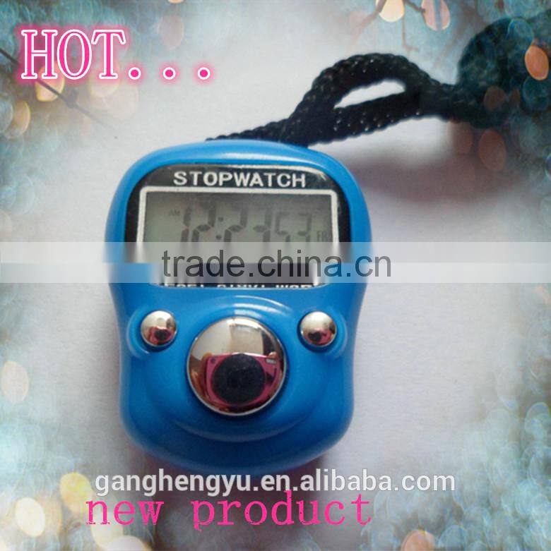 Counter shape cute electronic stopwatch,Mini digital stopwatch