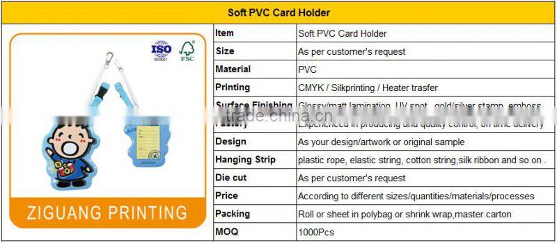 Flexible PVC ID Card Holder