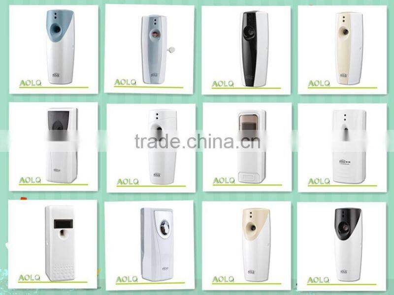 Promotional electric air freshener dispenser, battery operated air freshener dispenser, manual air freshener dispenser