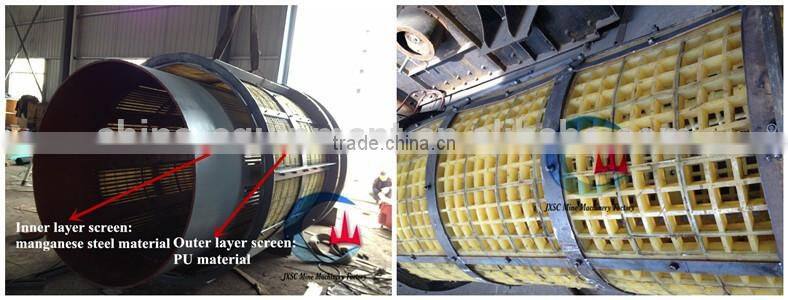 JXSC brand wash mud drum machine