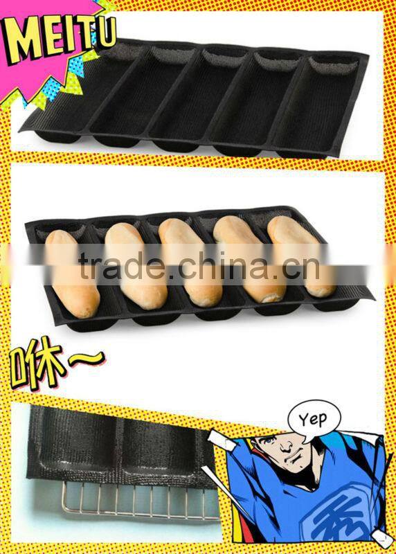 Bread baking pan Silicone bread pan Sub roll pan