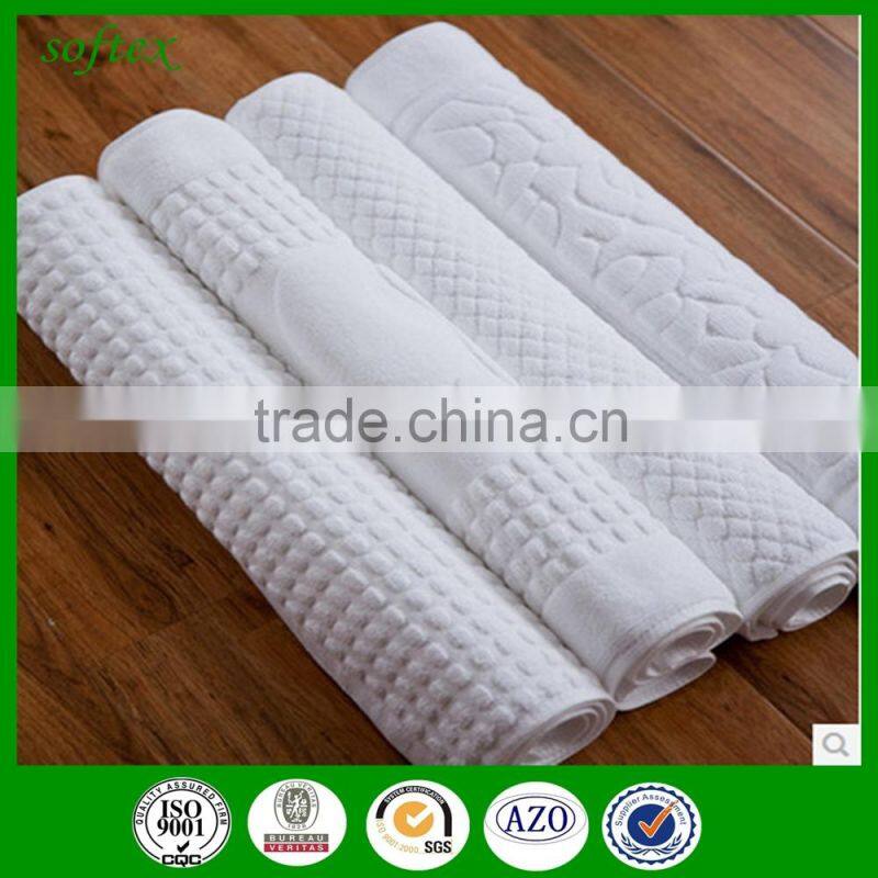 45x65 100 cotton anti-skidding bathroom floor mat towels