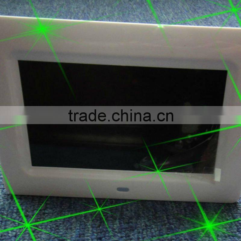 HOT! full function lcd hd screen 7'' inch digital electronic photoframe