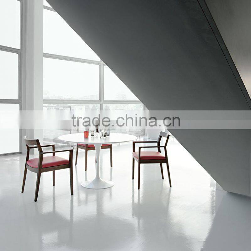 Round Coffee Table, Cafe Table, White Coffee Table CT-605F