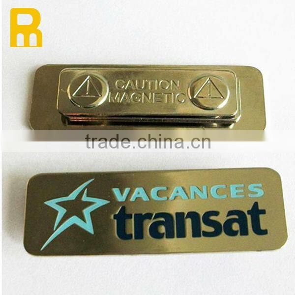 2014 Custom metal label sign tag