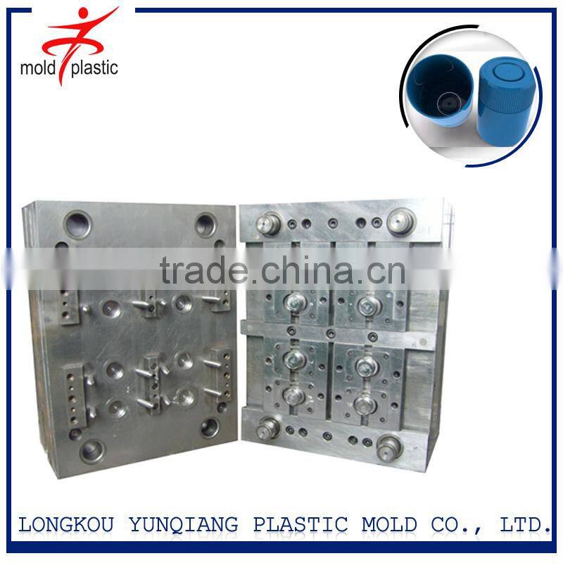 injection blow molding plastic cap mould