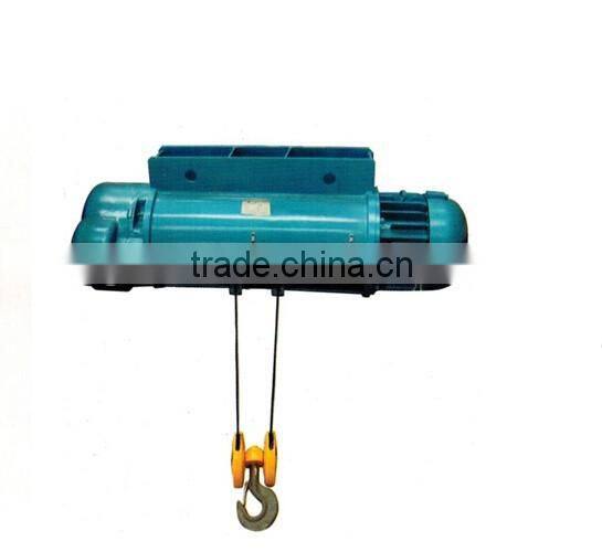 20 ton electric wire rope motor hoist with good price