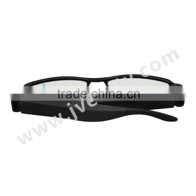 Plain Eyeglasses Hidden Camera Glasses DVR Webcam Digital Video Recorder Glasses Cam Webcam 4GB TF Card 720P JVE 3107D-2