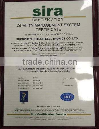 12.3 inch high luminance tft lcd DST bonding between CTP LCM