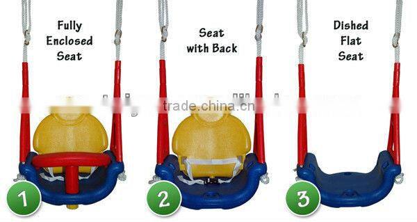 3 ways Convertible Baby Swing Seat