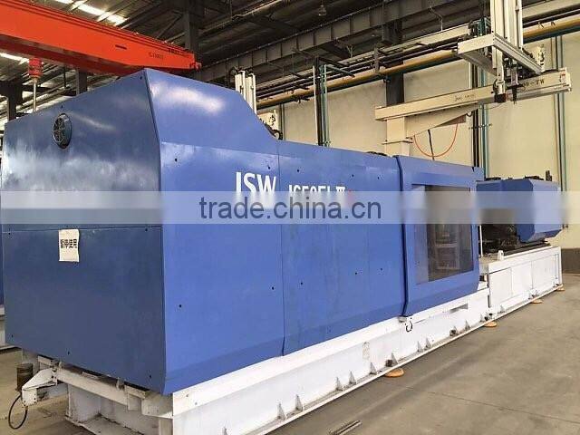 used all electric Japanese plastic mould machine JSW 650T