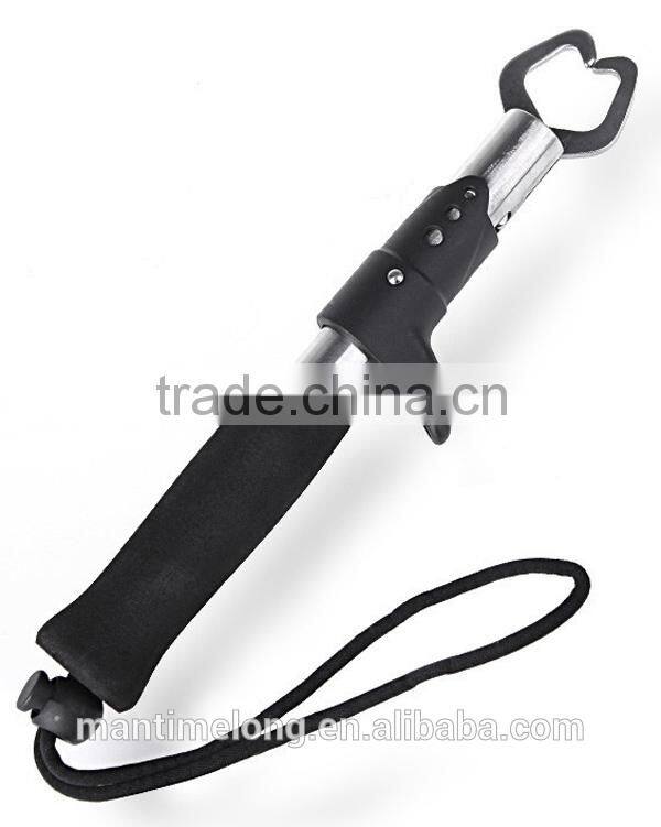 Portable Stainless Steel Fish Lip Gripper Grabber Fishing Tool Accessory Fish Gadget