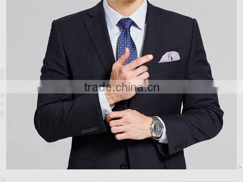 High Quality Men's Business Suits Jacket Blazer and Pants
