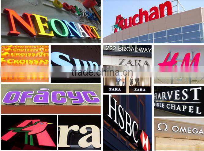 3D Acrylic And Stainless Steel Led Letters