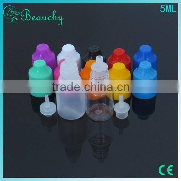 Beauchy new 0.2oz color apothecary jars bottles 5ml vapor cigarette