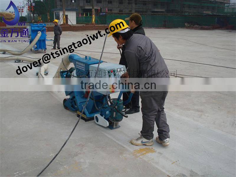 road shot blasting machine - concrete cleaning machine