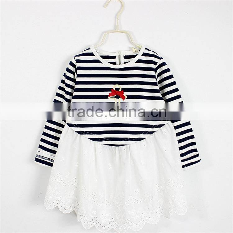 Wholesale Hot Sale New Fashion Frock long Sleeve Christmas Baby Girl TuTu Dress