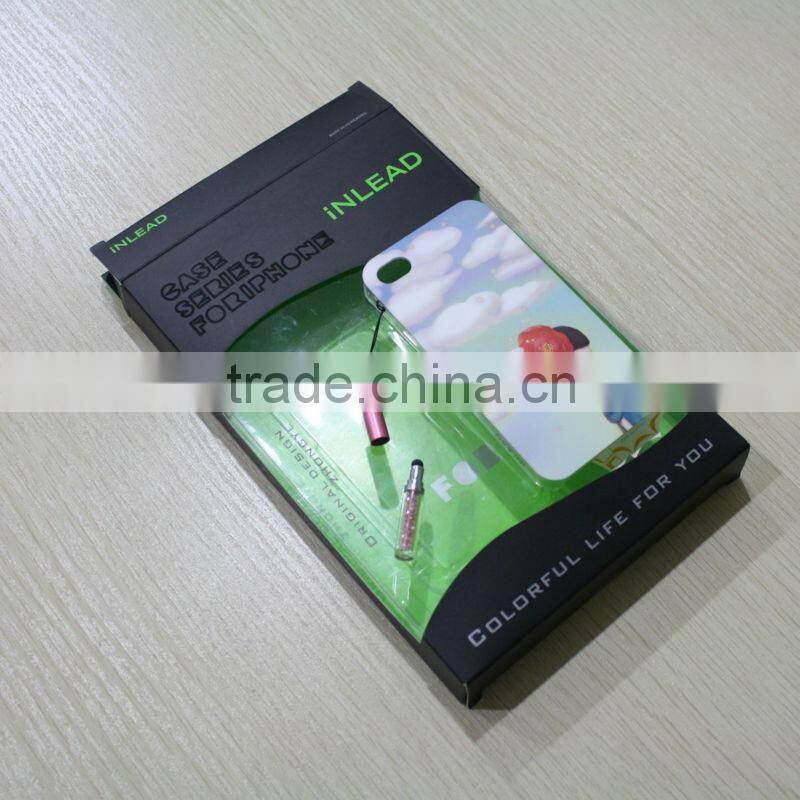 New style transparent pvc packaging boxes for iphone