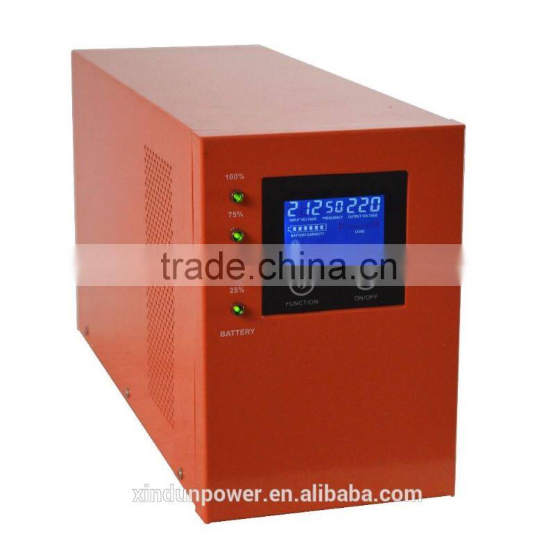 New Design Hybrid 1000W Solar Power Inverter 24V DC 220V AC with Built-in PWM/MPPT 20A Controller