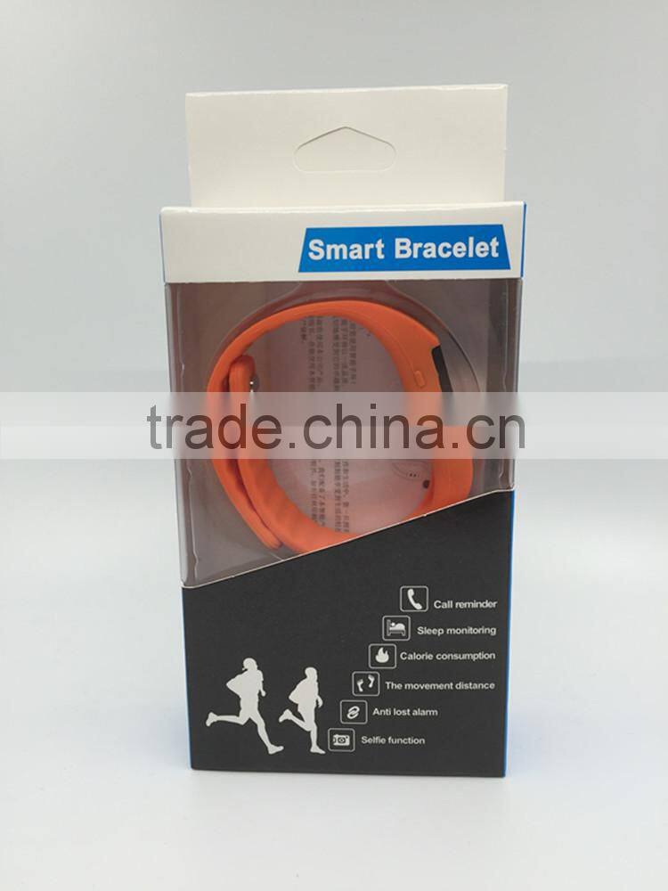 2015 Colorful Smart Bluetooth Bracelet With Sleep Monitoring And Exercise Smart Wristband Bracelet