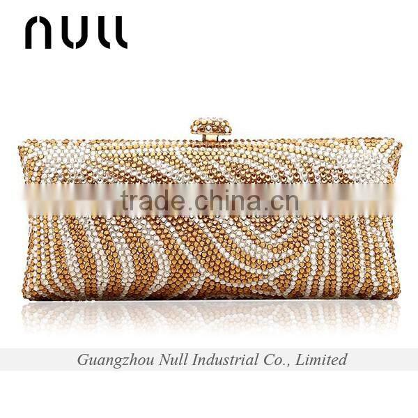 Fashion special design rhinestone clutch purse